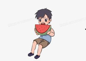 娱乐吃瓜的头像男生动漫,揭秘吃瓜少年与二次元美食的奇幻之旅